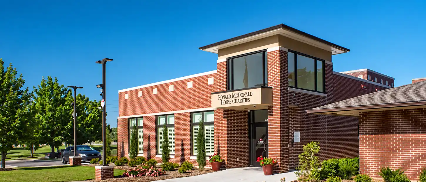 Ronald McDonald House Tulsa House Facade HERO