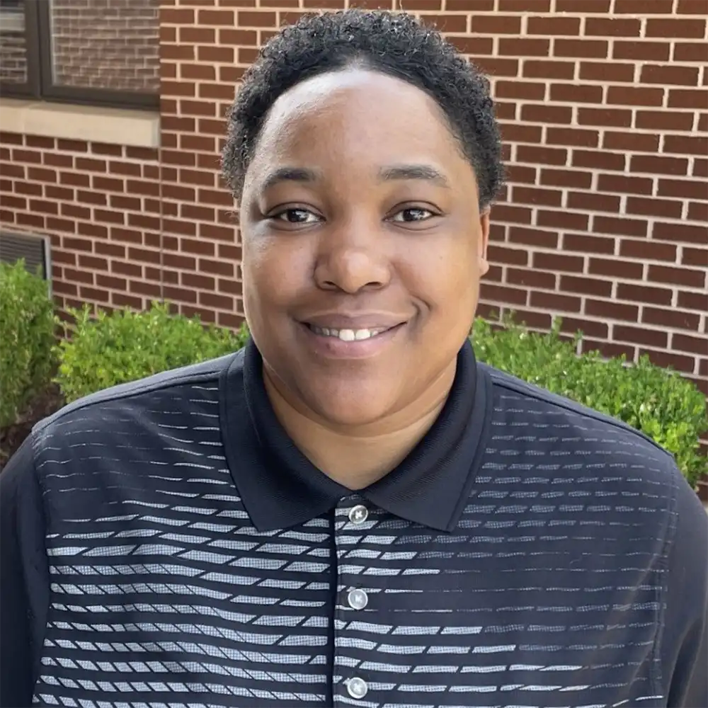 Portrait of Evette Jackson, Relief Manager at Ronald McDonald House Tulsa.