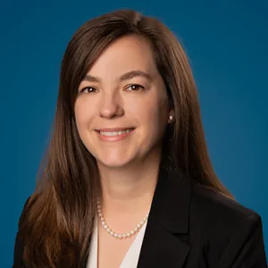 Portrait of Cara M. Hair, Co-Treasurer of the 2026 Ronald McDonald House Tulsa Board of Directors.