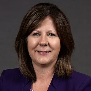 Portrait of Sherri Calcut, a member of the 2026 Ronald McDonald House Tulsa Board of Directors.