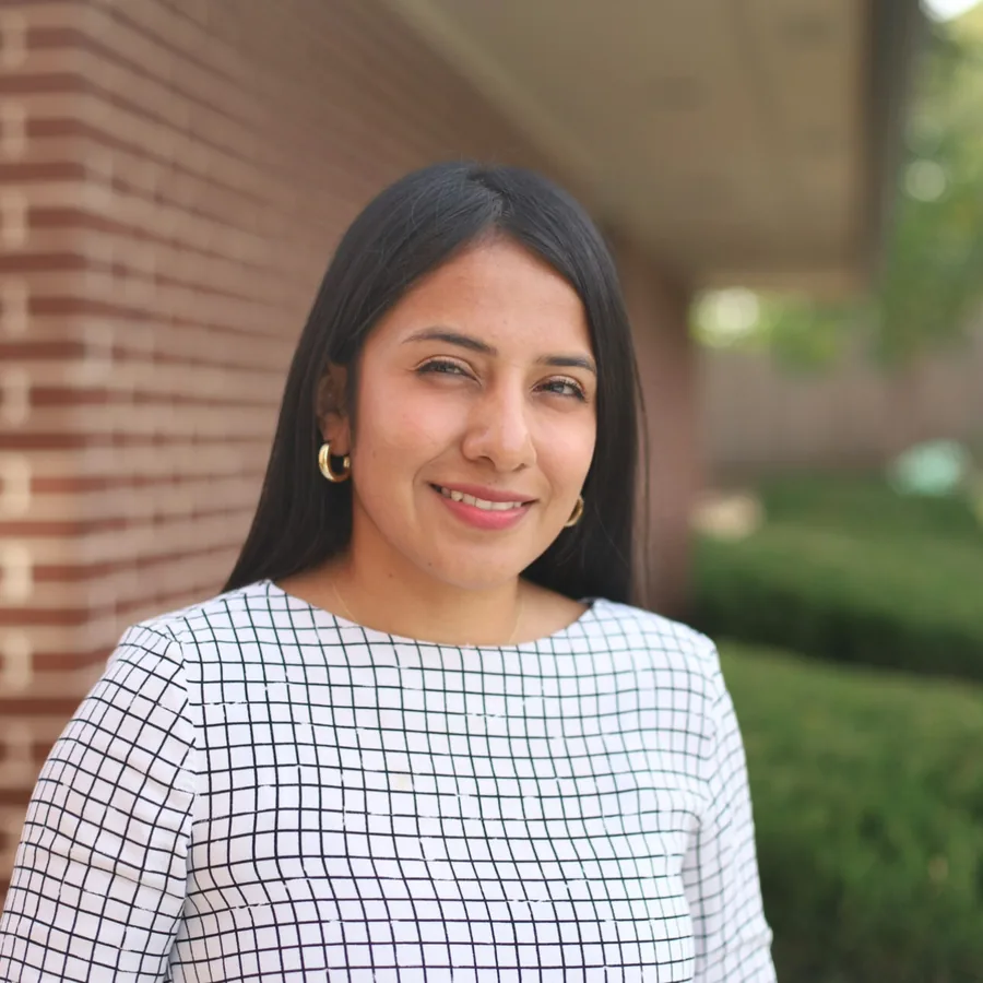 Portrait of Maribel Lagunas, Guest Services at Ronald McDonald House Tulsa.